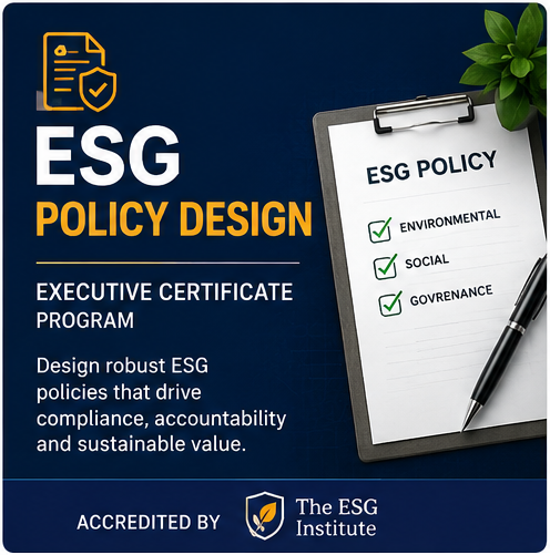ESG Policy Design